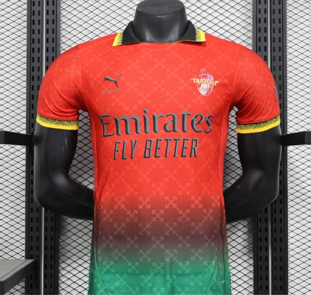 AC Milan 24/25 'Green & Red X Off-White Edition'