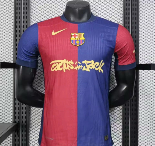 ヤマル 19 バルセロナ Travis Scott 24/25 ホーム 2XL Barcelona x Travis Scott 24/25 Home Jersey – Game Over Sports